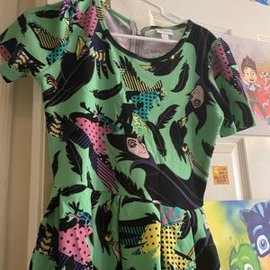 Lularoe maleficent dress size large